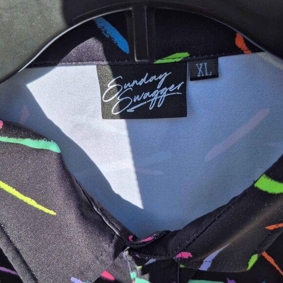 Sunday Swagger Men's 'Strokes' Golf Polo - XL - New - Picture 4 of 6